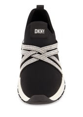 Dkny Big Girls Slip On Sneakers - Black