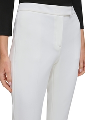 Dkny Essential Slim Leg Ankle Pants - Ivory