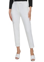 Dkny Essential Slim Leg Ankle Pants - Ivory