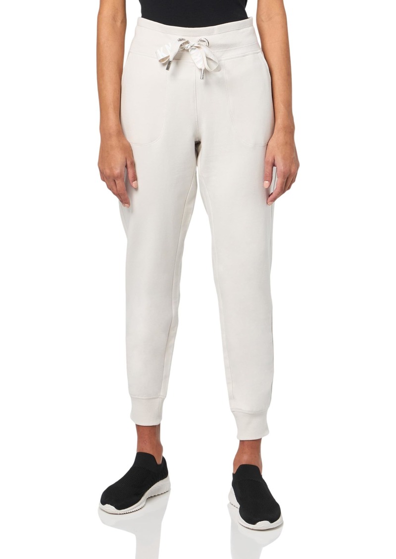 DKNY Fleece Joggers Light Sweatpants for Women