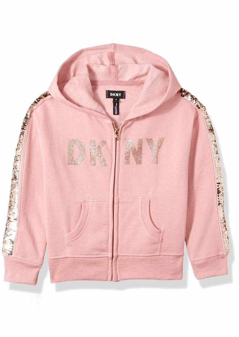 sequin zip up hoodie