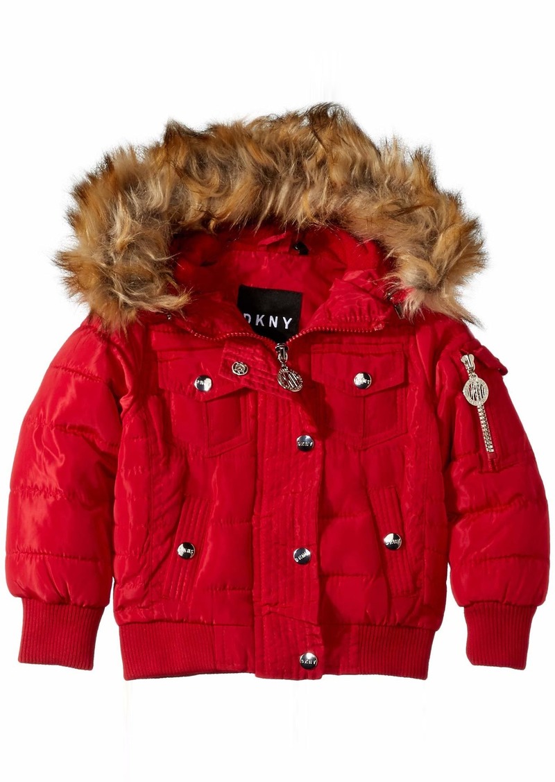 DKNY Girls Toddler Fashion Outerwear Jacket 