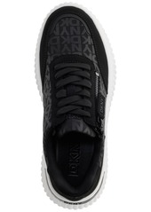 Dkny Lissa Logo Platform Sneakers - Black Logo