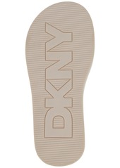 Dkny Little & Big Girls Lottie Brea Logo Platform Sandals - Blue