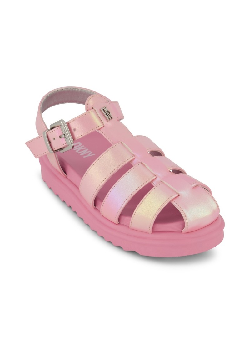 Dkny Little and Big Girls Lucile Lorena Sandal - Blush