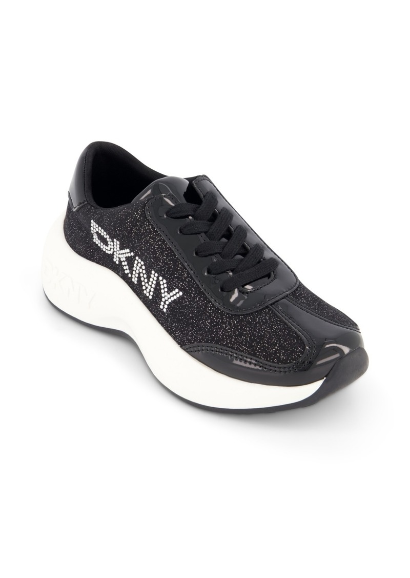 Dkny Little and Big Girls Taylor Tory Slip On Sneaker - Black