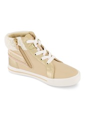 Dkny Little Girls Hannah Elastic Sneakers - Taupe