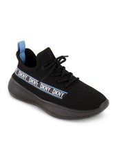 Dkny Little Girls & Boys Slip On Landon Stretchy Knit Sneakers - Black
