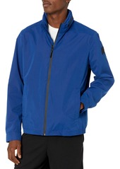 DKNY Men's All Man’s Lightweight Water Resistant Jacket with Zip Out Hood