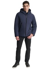 Dkny Men's Hooded Full-Zip Jacket - Olive