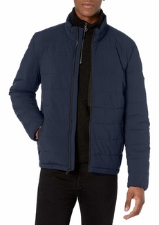 DKNY Men's Jon Quilted Stand Collar Puffer Jacket