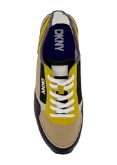 Dkny Men's Mixed Media Runner Sneakers - Tan