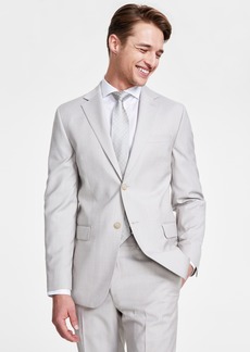 Dkny Men's Modern-Fit Natural Neat Suit Separate Jacket - Natural