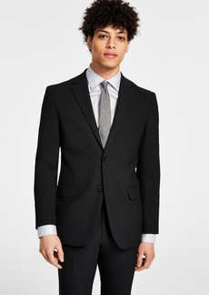 Dkny Men's Modern-Fit Stretch Suit Jacket - Black