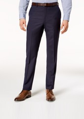 Dkny Men's Modern-Fit Stretch Textured Wool Suit Pants