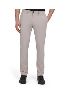 dkny Men's Modern Slim Fit Prospect Pants - Stone