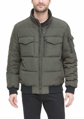 DKNY Men's Quilted Performance Bomber Jacket