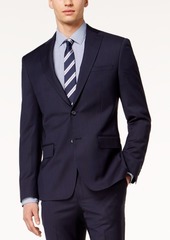 Dkny Men's Modern-Fit Stretch Textured Wool Suit Jacket