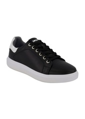 Dkny Men's Smooth Leather Sneakers - Black