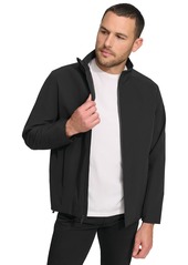 Dkny Men's Storm Full-Zip Soft Shell Jacket - Black