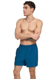"Dkny Men's Stretch Hybrid 5"" Volley Shorts - Poseidon"