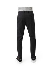 Dkny Men's Tapered Fit Sateen Chino Pants - Black
