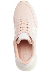 Dkny Oaks Logo Applique Athletic Lace Up Sneakers, Created for Macy's - Pale Blush