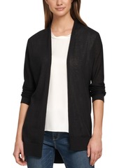 Dkny Open-Front High-Low Cardigan