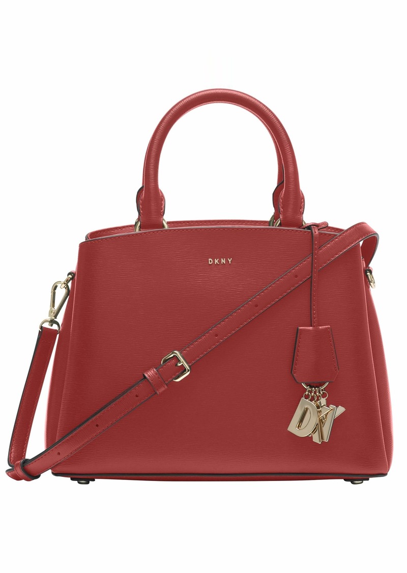 DKNY Paige MD Satchel Bright RED