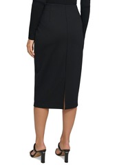 Dkny Pull-On Pencil Skirt - Black