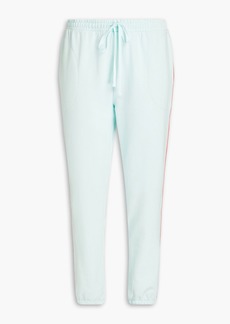 DKNY Sleepwear - Appliquéd cotton-blend jersey pajama pants - Green - XS