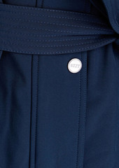 DKNY Sleepwear - Belted shell hooded raincoat - Blue - XS