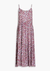 DKNY Sleepwear - Floral-print jersey nightdress - Gray - M