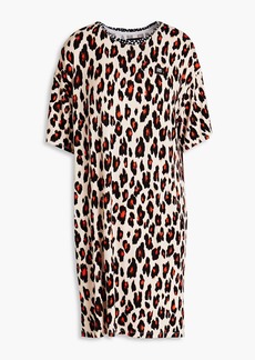 DKNY Sleepwear - Leopard-print stretch-jersey nightdress - Animal print - XS
