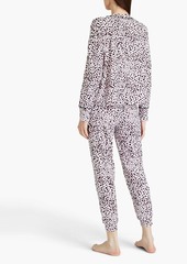 DKNY Sleepwear - Printed stretch-jersey pajama set - White - M