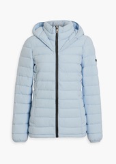 DKNY Sleepwear - Quilted shell hooded jacket - Blue - XS