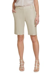 Dkny Linen Bermuda Shorts