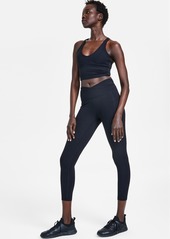 Dkny Sport Crossover Balance Compression Super Soft Leggings - Black