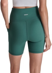 Dkny Sport Women's Balance Compression Bike Shorts - Spruce