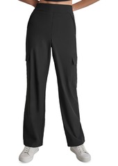 Dkny Sport Women's High-Rise Straight-Leg Cargo Pants - Turbulence