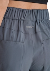 Dkny Sport Women's High-Rise Straight-Leg Cargo Pants - Turbulence