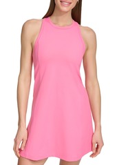 Dkny Sport Women's Racerback Sleeveless Tennis Dress - Azalea