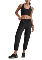 Dkny Sports Women's High-Rise Pull-On Joggers Pants - White