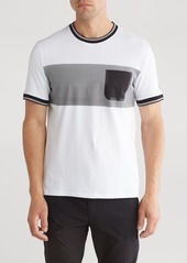 DKNY Chanler Pocket T-Shirt in Black at Nordstrom Rack