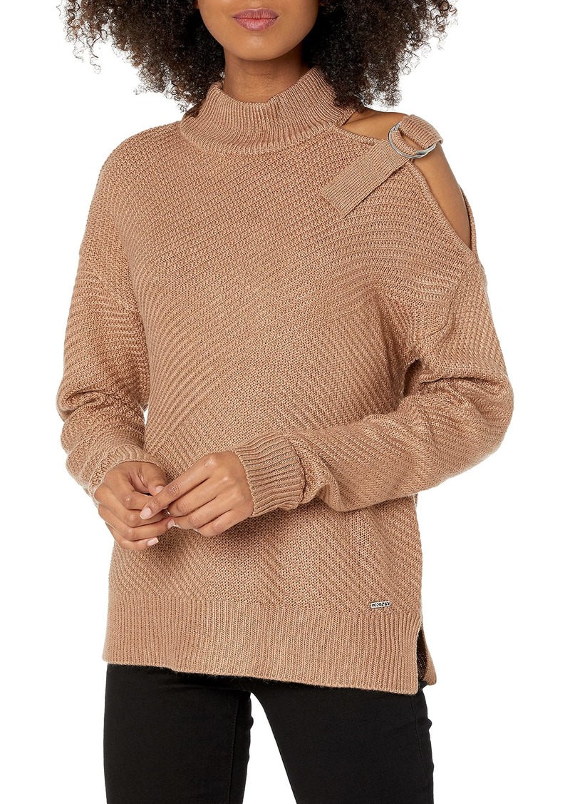 DKNY SPORTSWEAR Women's Knit Sweater Top  L