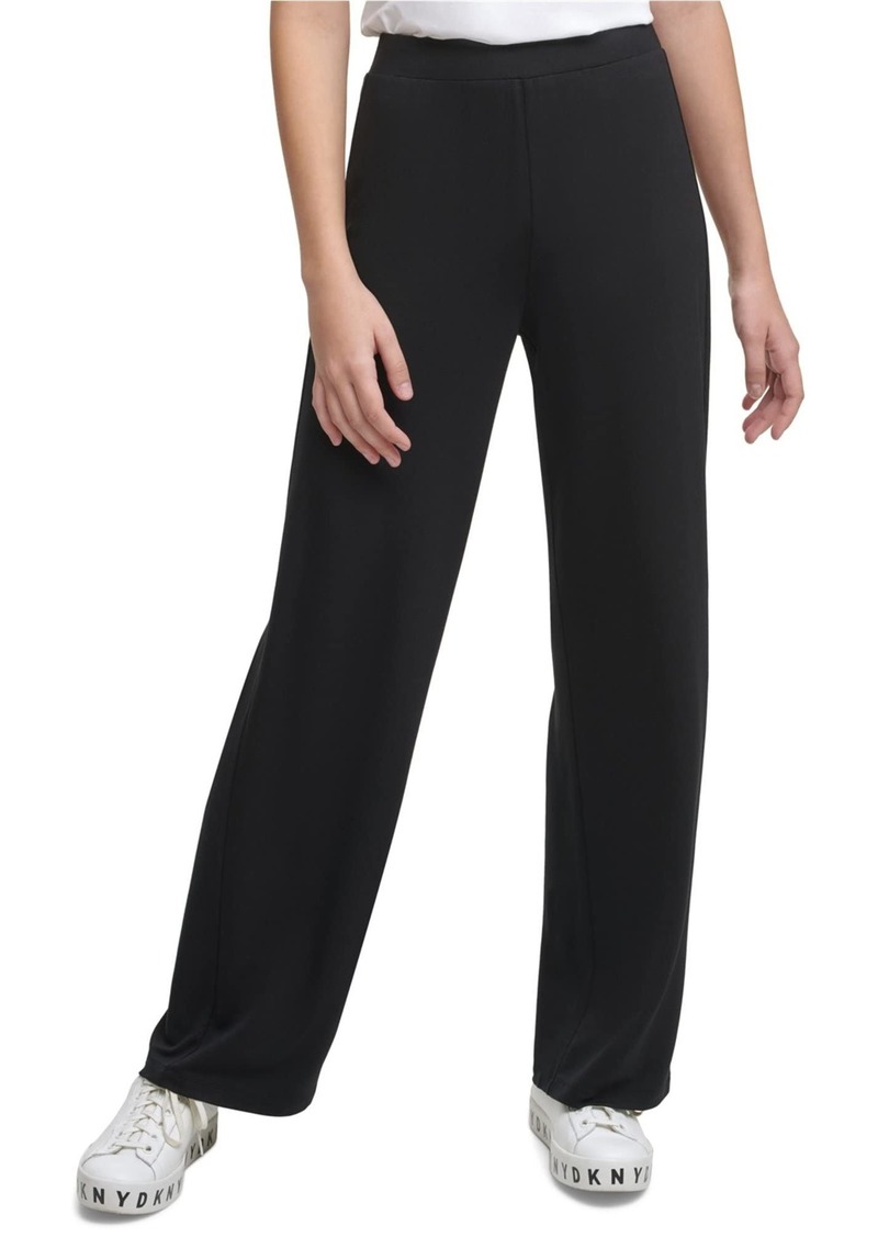 DKNY SPORTSWEAR womens Pull on Wide leg pant   US