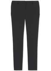 Dkny Stretch Crepe Essex Straight-Leg Dress Pants - Black