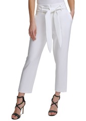 Dkny Tie-Front Ankle Pants