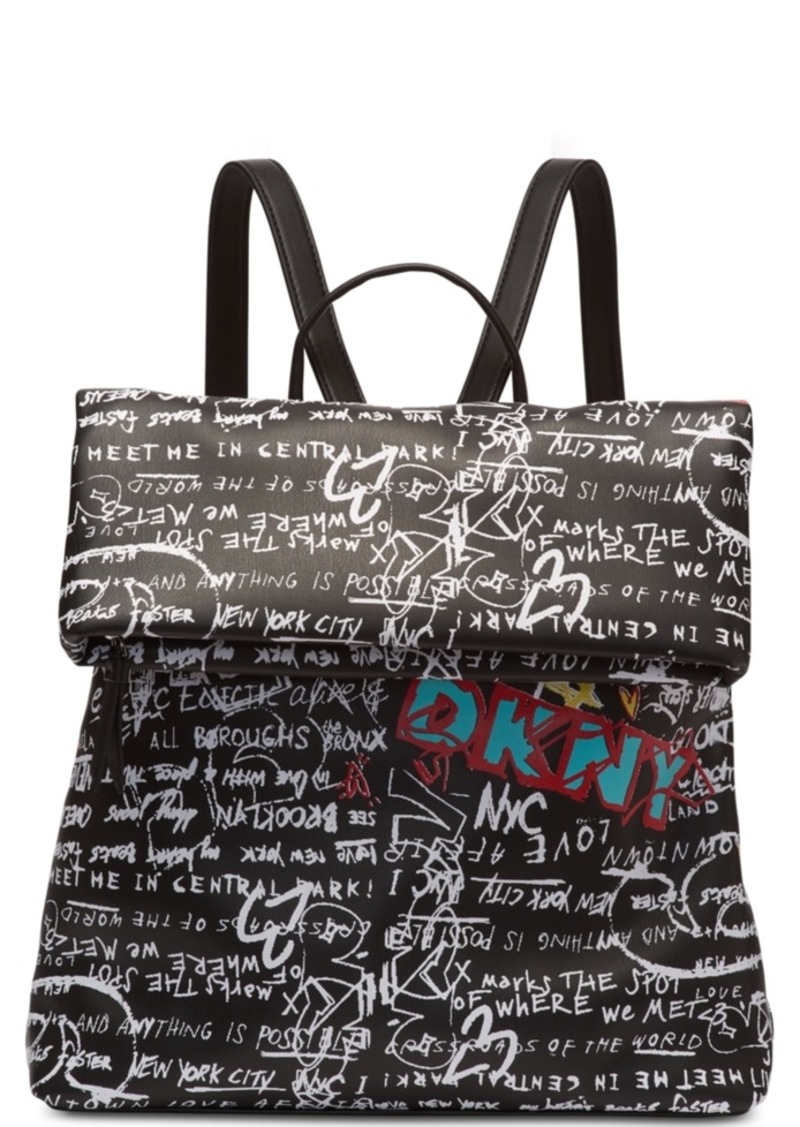 DKNY Dkny Tilly Graffiti Backpack, Created for Macy's | Handbags