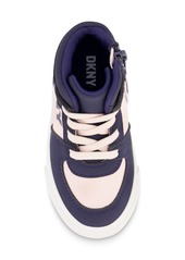 Dkny Toddler Girls Amelia Alice High Top Sneaker - Navy